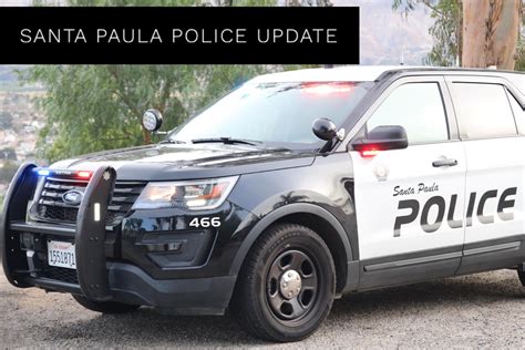 Press Release: Assault... - Santa Paula Police Department