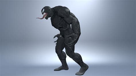 Venom-rig- venom 3D model rigged | CGTrader