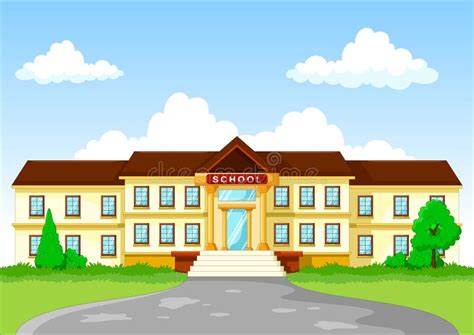 School building stock illustration. Illustration of classroom - 59292443