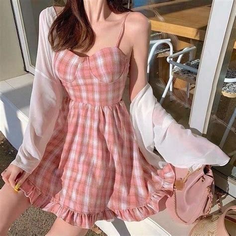 Pink Plaid Dress | Pink plaid dress, Fashion, Fashion outfits