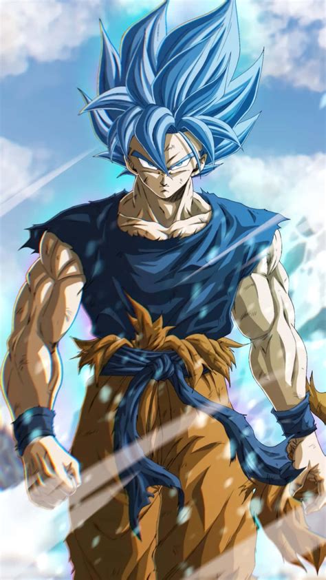 Download Super Saiyan Blue Dragon Ball Z Goku Wallpaper | Wallpapers.com