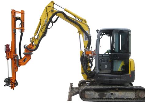 Excavator Drills | Rock Drill Attachments | Drilling Equipment