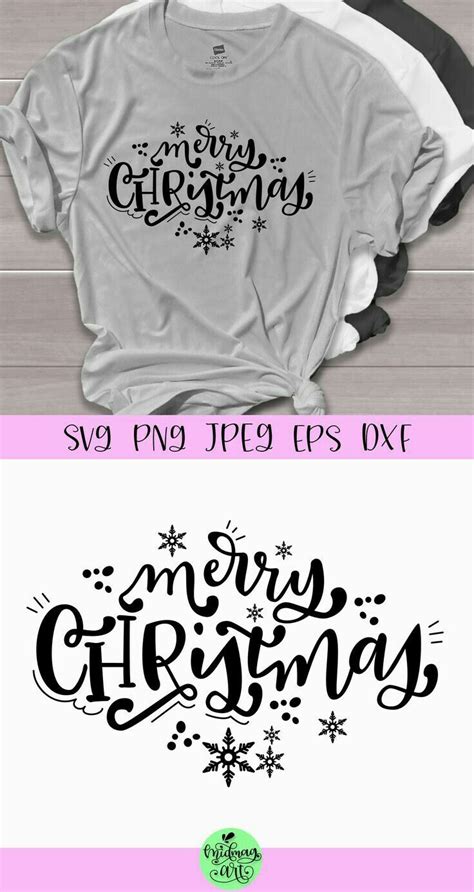 Merry christmas svg for cut file and silhouette, christmas svg for cut file & silhouette, winter ...