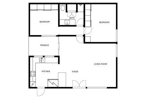 Sample House Floor Plan With Dimensions - Image to u