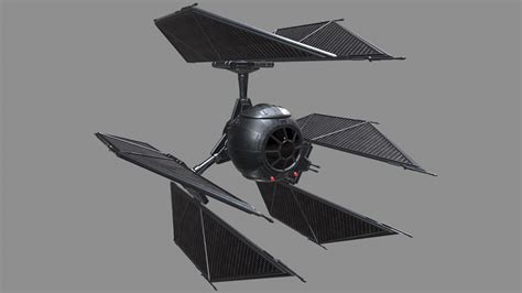 Star Wars vader tie Free 3D Model - .3ds .obj .sldprt - Free3D