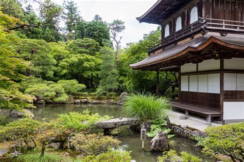 Ginkaku & pond | Ginkakuji, Temple gardens, Kyoto