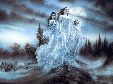 paintings of ghosts | Female Ghost Fantasy Art Wallpaper with 1024x768 Resolution | Vampire art ...