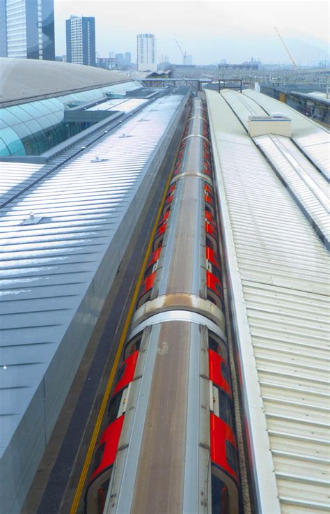 Train in Station. Central Line, Stratford, London by Casamatita on DeviantArt