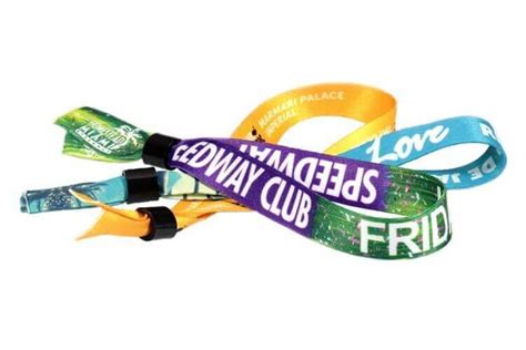 Printed Fabric Wristbands - Tuoder.com