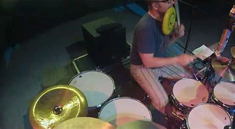 Weezer Drummer Catches Frisbee During Performance | My Drum Lessons