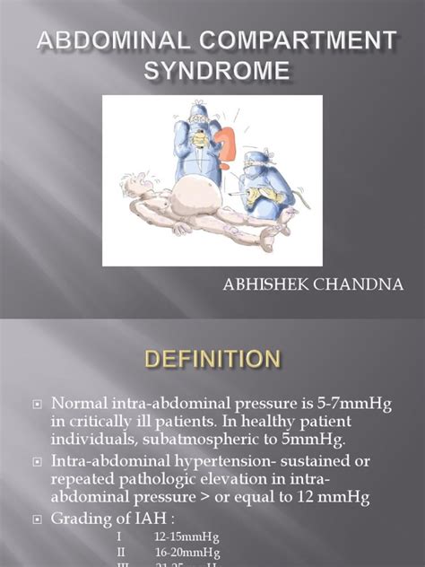 Abdominal Compartment Syndrome | Shock (Circulatory) | Intravenous Therapy