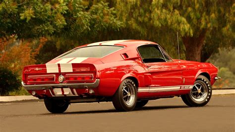 MUSCLE CAR COLLECTION : The Amazing Red Ford Mustang Shelby GT500 Cobra ...