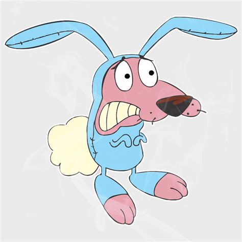 Courage The Cowardly Dog Bunny