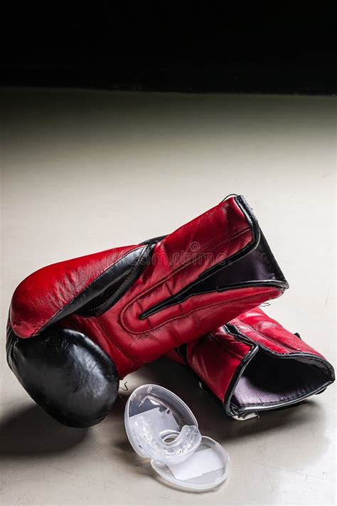 Boxer Teeth Protection. Mouthguard Stock Photo - Image of athlete, young: 157730712