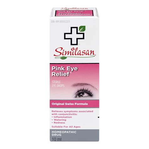 Similasan Pink Eye Relief Homeopathic Drug 10 ml | Walmart Canada