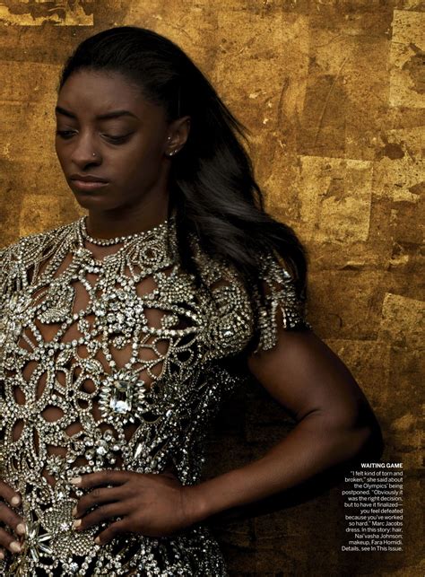 SIMONE BILES in Vogue Magazine, August 2020 – HawtCelebs