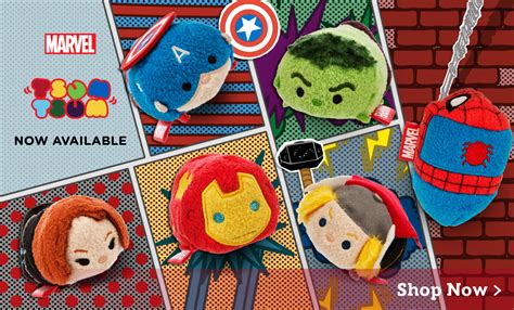 The Blot Says...: Marvel Tsum Tsum Plush Series 1 by Disney - Spider-Man & The Avengers