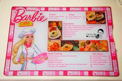 Barbie Cafe ~ DANNY LOVE TO EAT