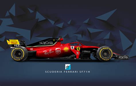 2018 Scuderia Ferrari F1 Concept Liveries. on Behance