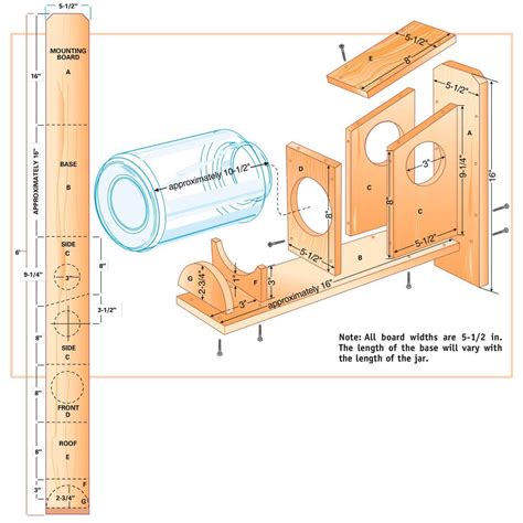 Printable Squirrel House Plans - House Models