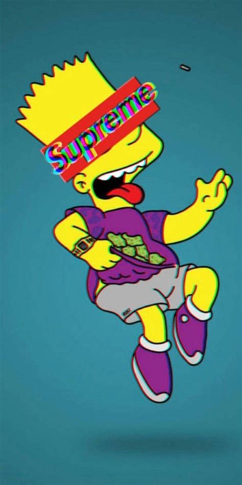 Cool Bart Simpson Supreme Wallpapers - Top Free Cool Bart Simpson Supreme Backgrounds ...