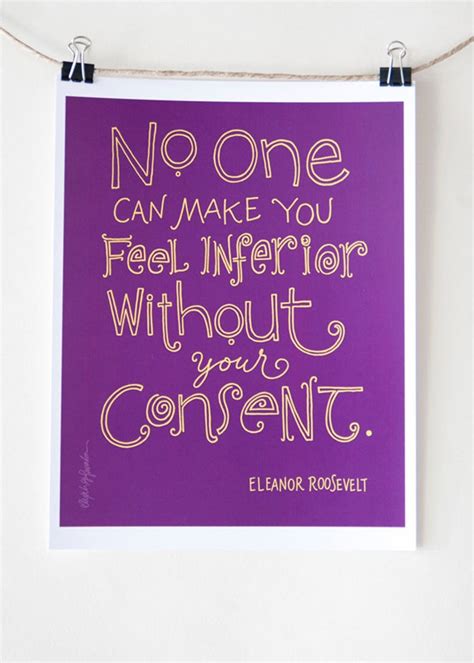 Eleanor Roosevelt Quote Digital Print Mini Poster | Etsy