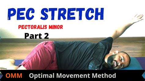 Pectoralis Minor Stretch | Chest Stretches - YouTube