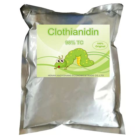 agrochemicals insecticide clothianidin 98%tc CAS NO. 210880-92-5 - agrichemistry.com