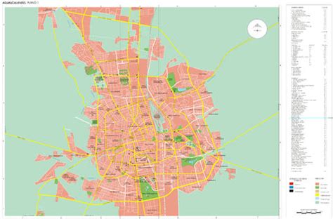 Aguascalientes City Map