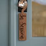 In Session Door Hanger Sign | Mad Tree Woodcrafts®