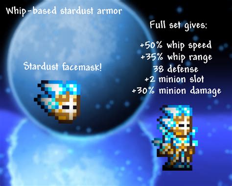 A whip-based version of stardust armor. : Terraria