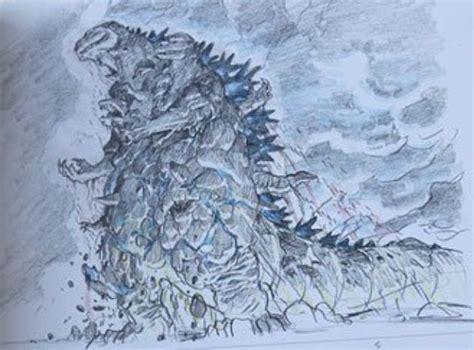 Shin Godzilla (2016) concept art | Concept art, Godzilla, Art