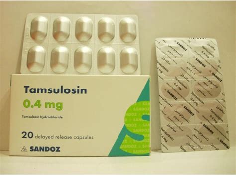 Tamsulosin 0.4