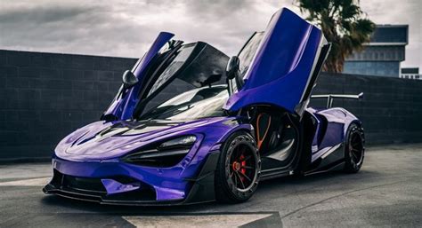 Purple McLaren 720S Is A Road-Going Spaceship Thanks To 1016 Industries ...