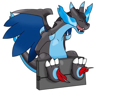 Mega Charizard X by ChaosGreiga on DeviantArt