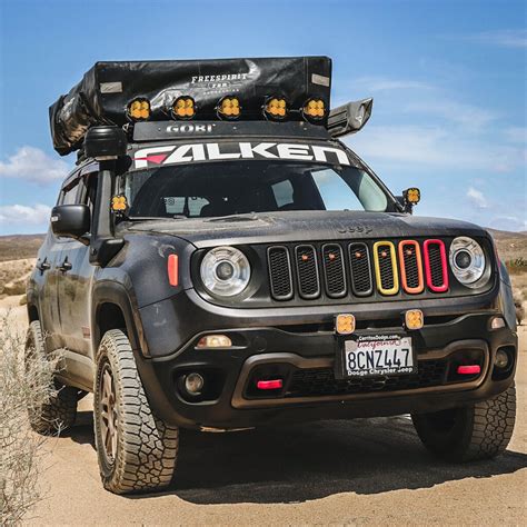 Small Lifted Jeep Renegade For Big Overland & Off-road Adventures - offroadium.com