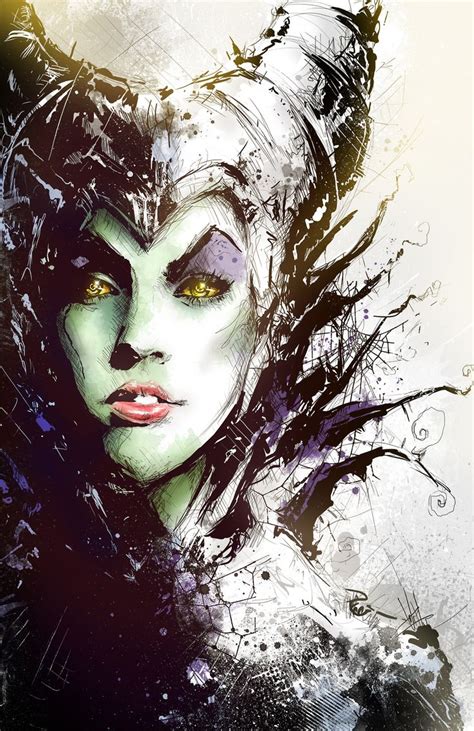 iamnotswarley.tumblr.com/image/51064945600 | art | Maleficent art, Disney villains art, Disney art