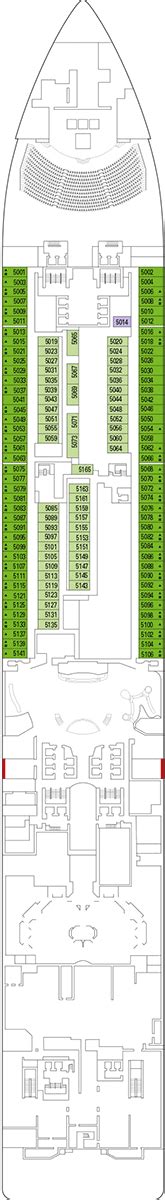 MSC Virtuosa Deck plan & cabin plan