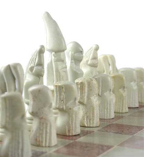 Hand-carved Soapstone Chess Set | Goodsey.com- MK007373