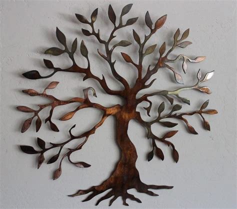 The 20 Best Collection of Contemporary Large Oak Tree Metal Wall Art