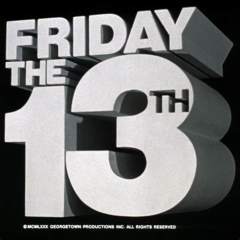 Friday the 13th Part 2 Logo - LogoDix