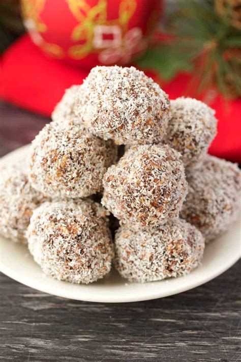 Chocolate Snowballs - Loving It Vegan