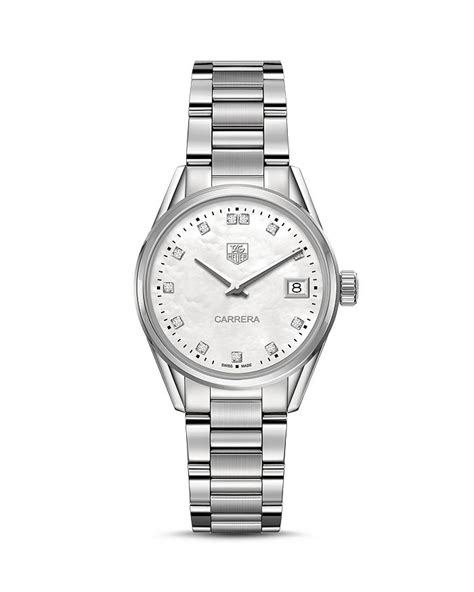 TAG Heuer Diamond Dial Watch, 32mm | Bloomingdale's