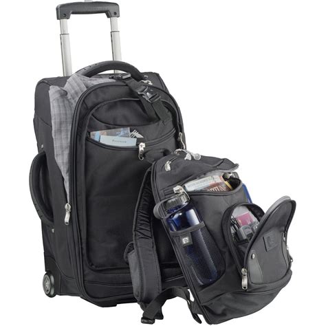 Carry On Wheeled Backpack With Removable Daypack | IUCN Water