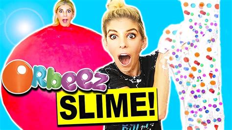 DIY Giant Orbeez Fluffy Slime In An 8ft Balloon, No Borax! (Over 200lbs) - YouTube