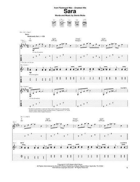 Download Stevie Nicks Digital Sheet Music and Tabs