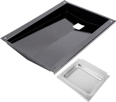 Amazon.com : QuliMetal Grease Tray with Catch Pan for Weber Genesis 300 ...