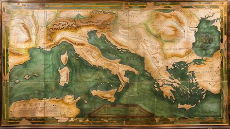 Premium Photo | An antique world map with a focus on the Mediterranean Sea The map is surrounded ...