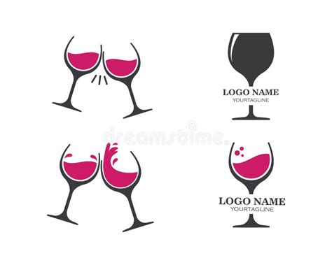 Wine Glasses Toasting Logo Icon Vector Stock Vector - Illustration of holding, festive: 145568603