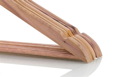 Neaties American Cedar Wood Hangers with Notches and Bar for Fresh ...